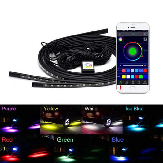 DriveEra GlowKit™ RGB Unterbodenbeleuchtung für Autos (App-Steuerung)