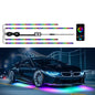 RGB Auto-Innenraum-LED-Beleuchtung – Umgebungsset mit App- und Sprachsteuerung