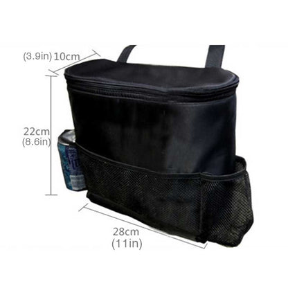 Autositz-Organizer mit Thermo-Kühltasche & Aufbewahrungstaschen