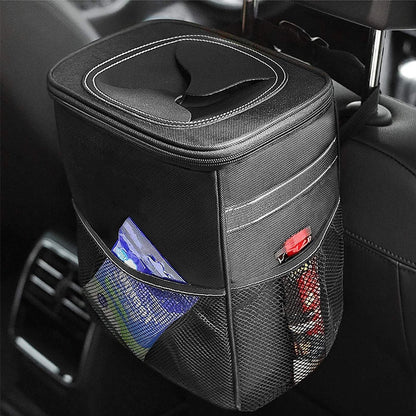 DriveEra CleanRide™ Car Trash Can – Leakproof & Odor Control Organizer