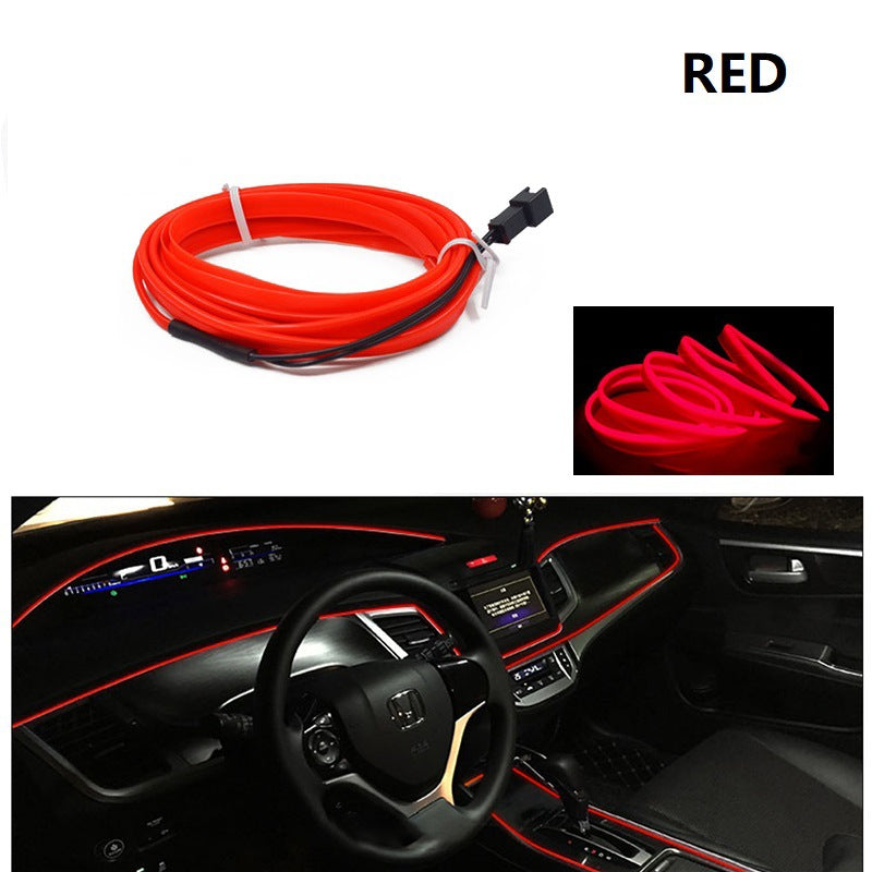 DriveEra NeonGlow™ LED-Streifen für den Innenraum (6 m) – Ambiente-Beleuchtungsset für Autos
