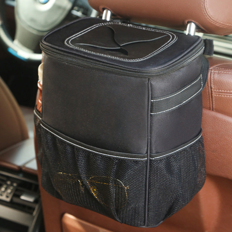 DriveEra CleanRide™ Car Trash Can – Leakproof & Odor Control Organizer