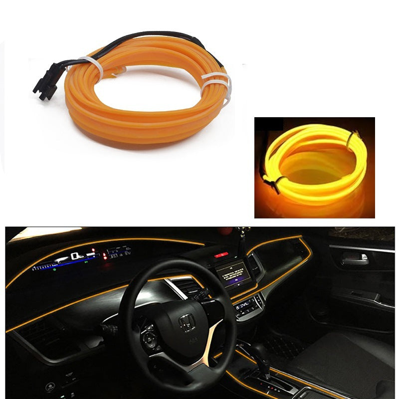 DriveEra NeonGlow™ LED-Streifen für den Innenraum (6 m) – Ambiente-Beleuchtungsset für Autos