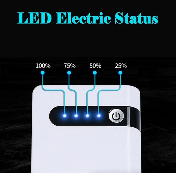 Portable Car Jump Starter 20000mAh with Air Compressor & Power Bank