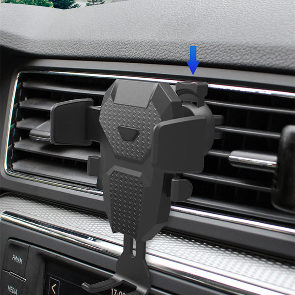 Magnetic Car Phone Holder – 360° Rotation Air Vent Mount (Universal Fit)