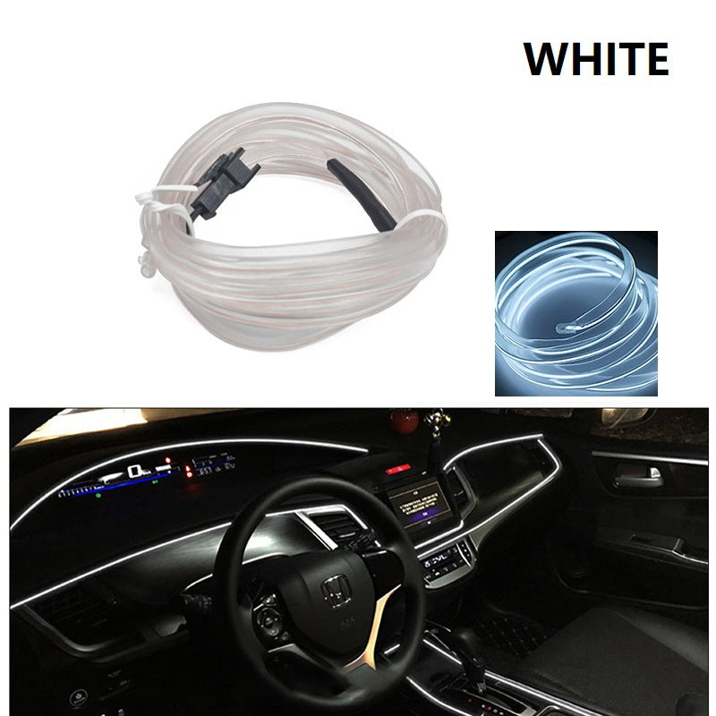 DriveEra NeonGlow™ LED-Streifen für den Innenraum (6 m) – Ambiente-Beleuchtungsset für Autos