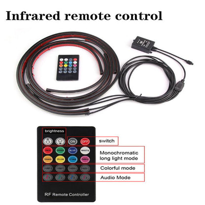 DriveEra GlowKit™ RGB-underglow-autoverlichting (app-bediening)