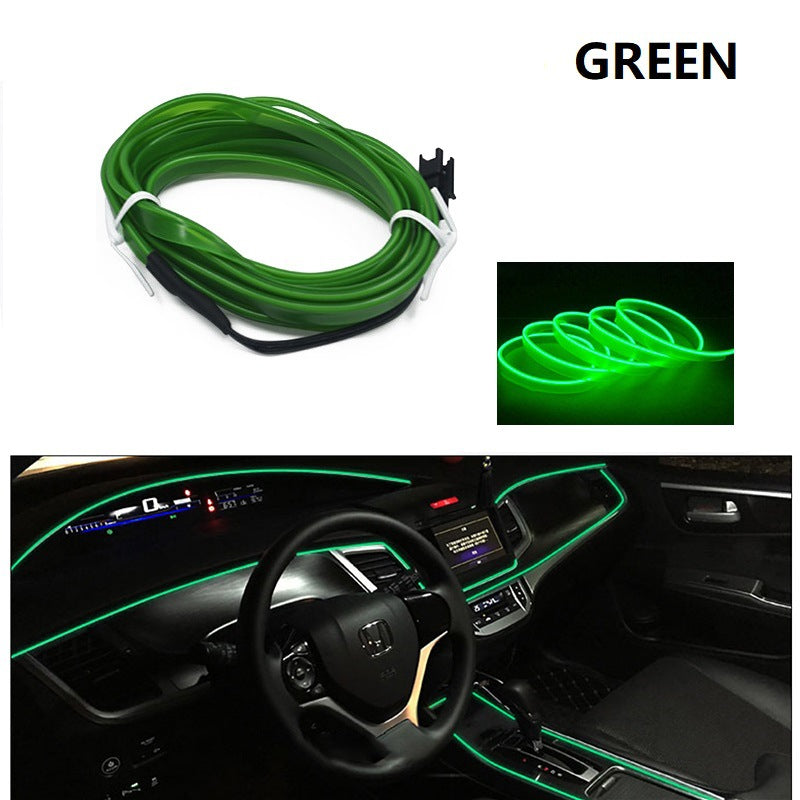 DriveEra NeonGlow™ LED-Streifen für den Innenraum (6 m) – Ambiente-Beleuchtungsset für Autos